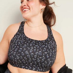 Leopard Print Sports Bra